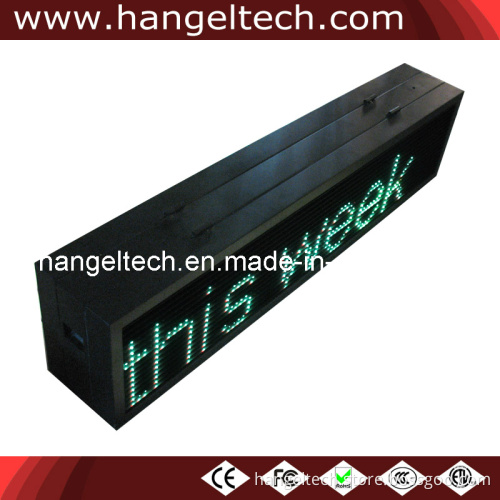 Outdoor Double Sided LED Scrolling Message Sign Board 16X128